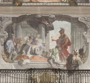 Sofonisba riceve il veleno da Masinissa da Giovanni Battista Tiepolo